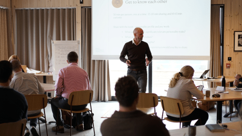 Rune Rimol at Leadership Program