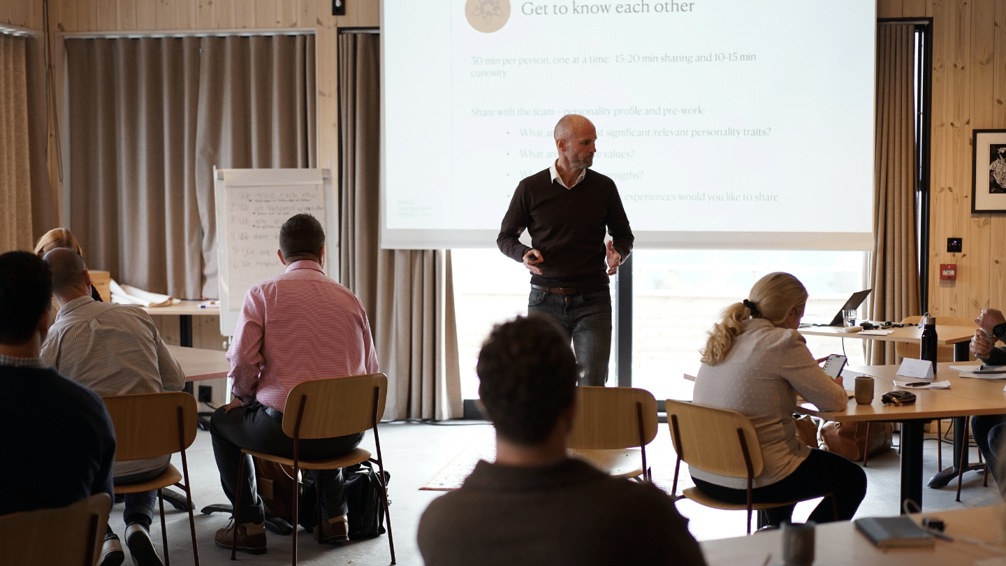 Rune Rimol at Leadership Program